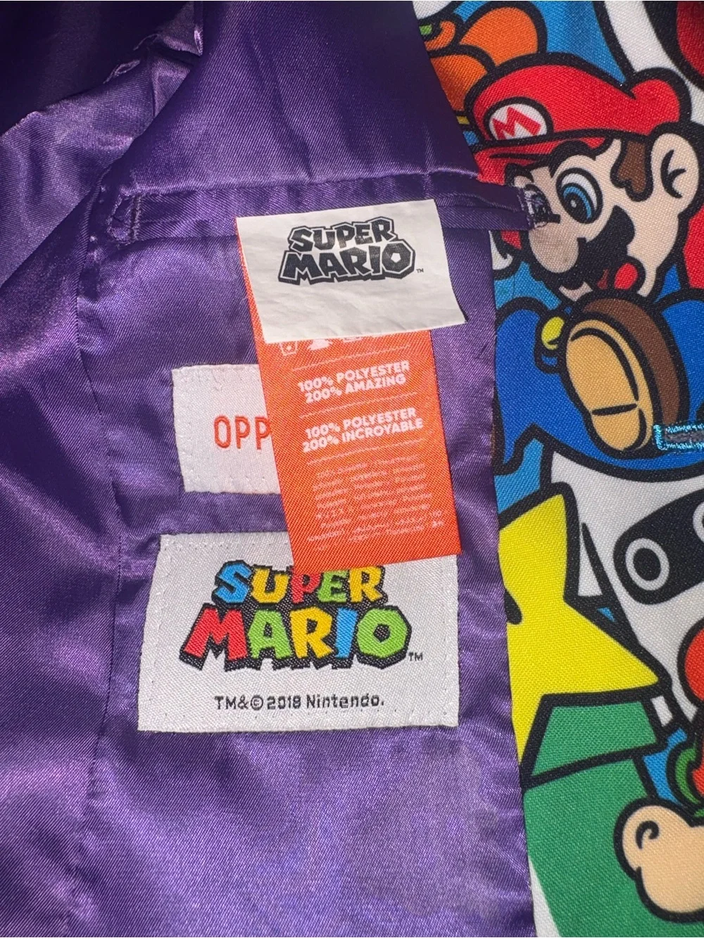 Super Mario™ Boys' Suit by OppoSuits Size 2Y